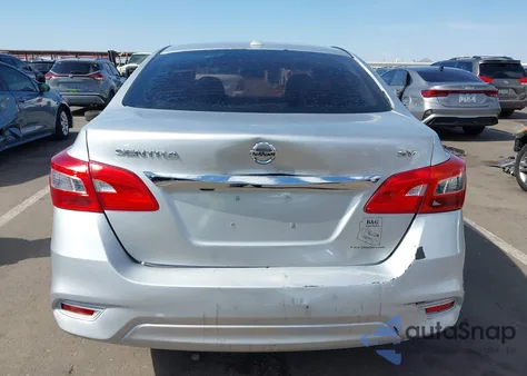 2017 Nissan Sentra Sv from USA, damaged, VIN 3N1AB7AP0HY322306
